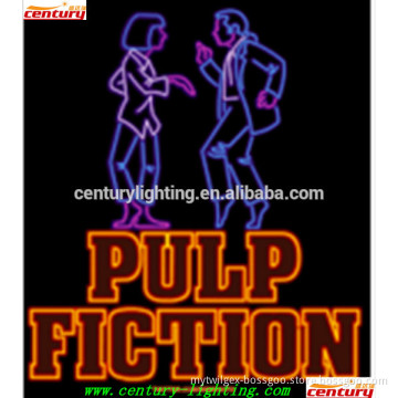pulp fiction neon sign